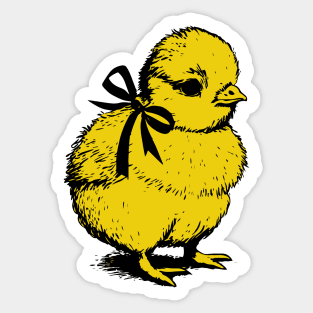 Easter Chick Sticker